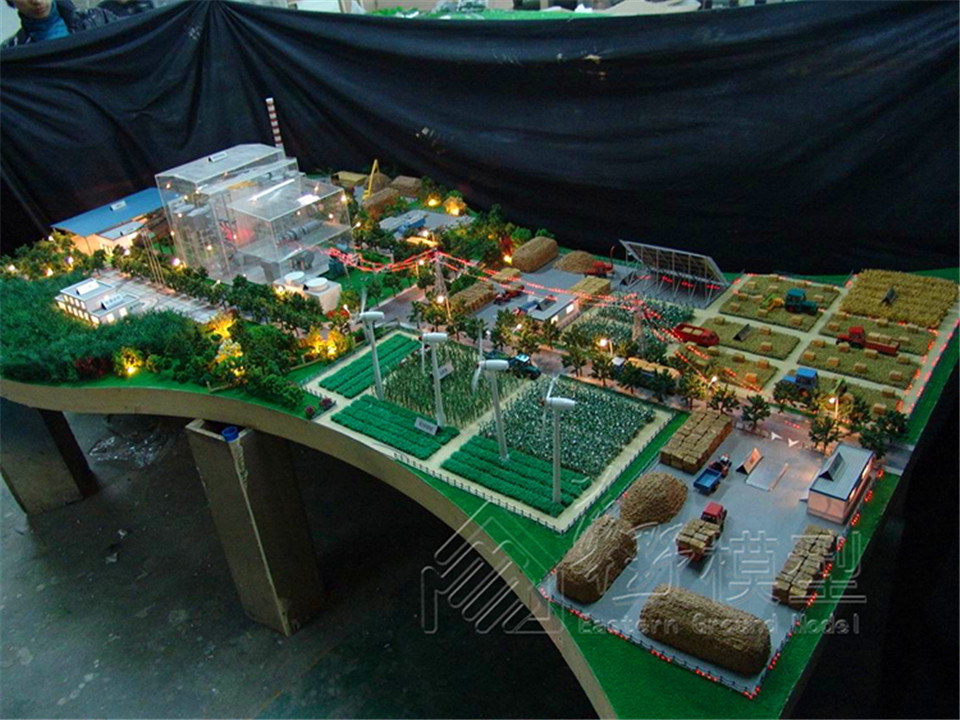 智慧农业沙盘模型主要展示功能详解