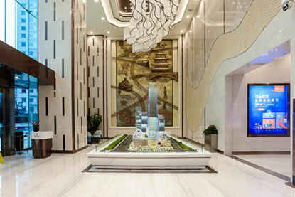 富兴·世界金融中心商业综合体沙盘  