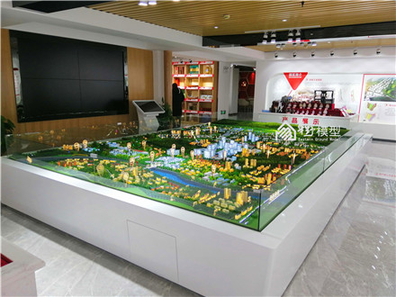 零陵区规划沙盘模型