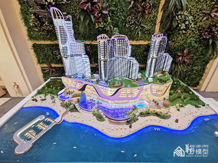  柬埔寨天玺湾住宅模型