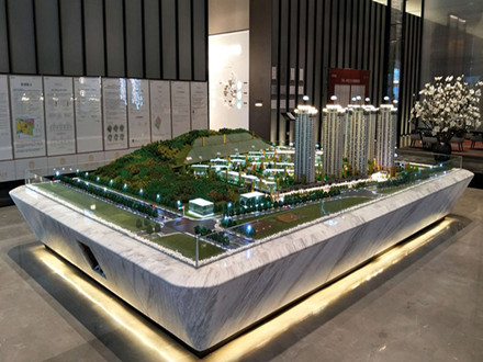 时代之光住宅模型