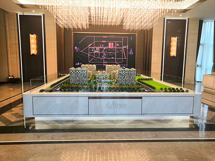 河北唐山玉田万润雅郡住宅模型 