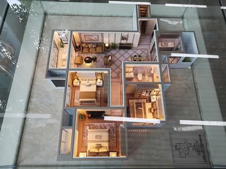 江苏连云港东海印住宅模型 