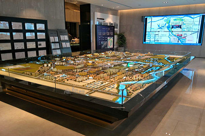 陕西西安华润未来城市住宅沙盘模型