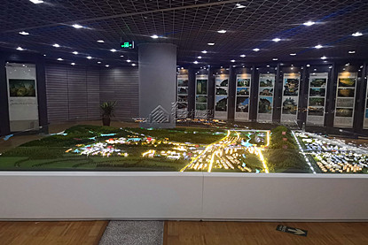 重庆璧山科技创新小镇规划沙盘模型