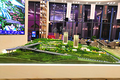 重庆涪陵贵博金海湾住宅沙盘模型