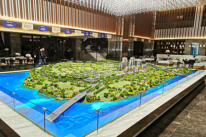 重庆璧山凯辰·玥明台住宅沙盘模型