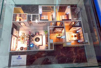 成都南充信智城户型模型