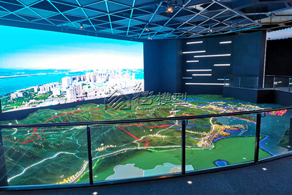 广西防城港规划沙盘模型