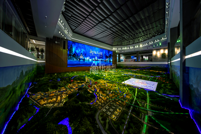 重庆大足规划展览馆规划模型  