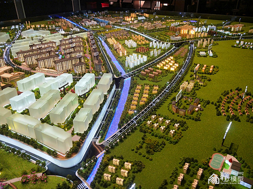 昆明华夏四季住宅沙盘模型
