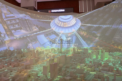 成都猛追湾规划/情景模型