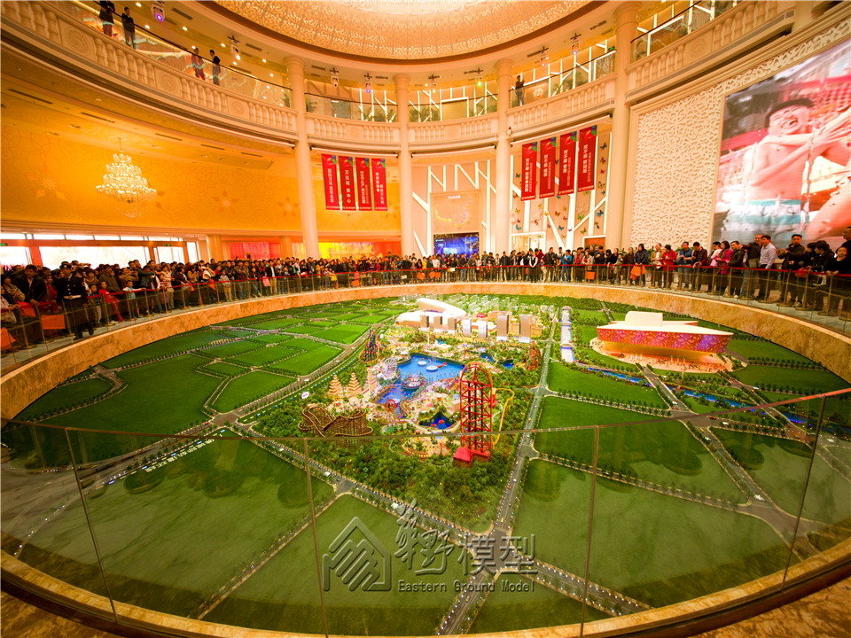 下沉式沙盘模型