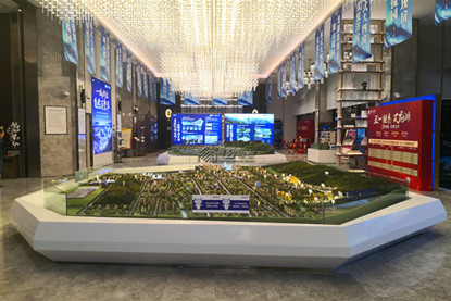 重庆巴南龙湖嘉天下住宅沙盘模型