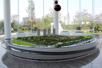 四川眉山万景峰汇住宅沙盘模型