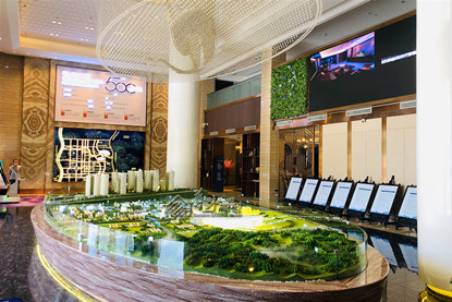 太原碧桂园城市花园规划沙盘模型