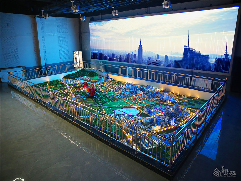 模型于城市规划展览馆设计应用与数字化展示
