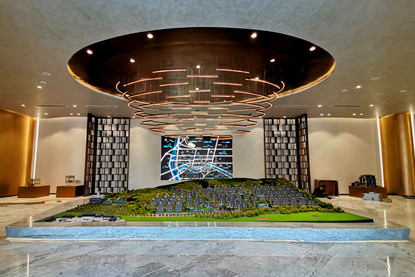 四川广元汤山·雲澋臺住宅沙盘模型