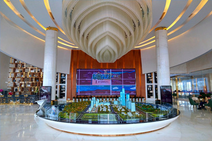 四川遂宁佳乐金融商业中心住宅沙盘模型