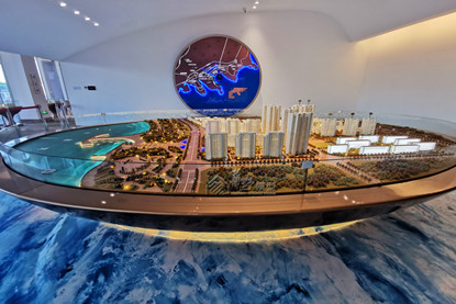 大连维特奥·幸福港湾住宅沙盘模型