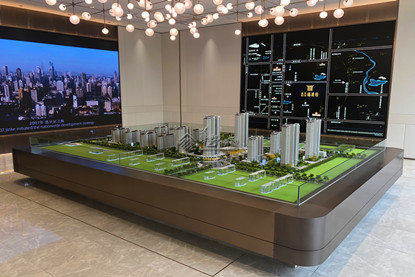 江西抚州金科世茂锦凌府住宅模型