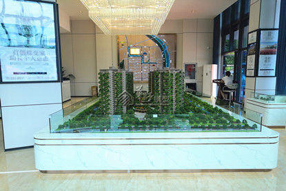 四川绵阳众腾首创住宅沙盘模型