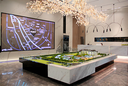 四川成都正荣·悦珑府住宅沙盘模型