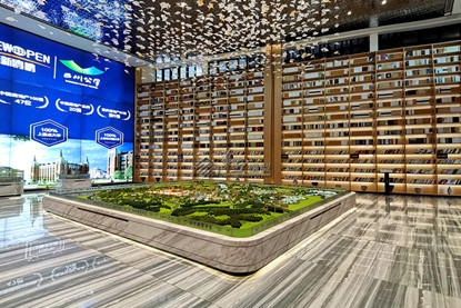 四川南充新欧鹏教育城规划模型