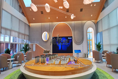 重庆大坪晖江津麓台熙著住宅沙盘模型