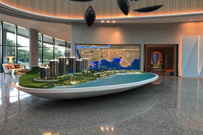 惠州融创云水湾住宅沙盘模型