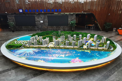 海南三亚·一山湖住宅沙盘模型