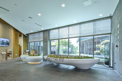 四川眉山中铁·湖畔影月住宅沙盘模型