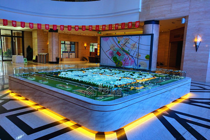 成都远大·林语城住宅沙盘模型