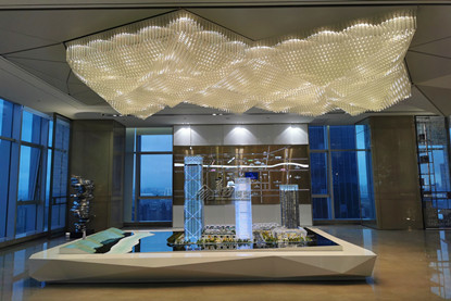 广西南宁前海人寿住宅沙盘模型