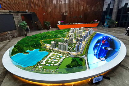 海南三亚·一山湖住宅沙盘模型