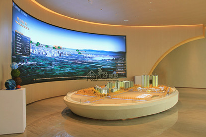 成都德商花样年·碧云天玺住宅沙盘模型展示