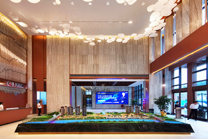 湖南邵阳东方凤凰城住宅沙盘模型