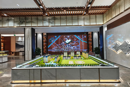 成都国投·天樾云辰住宅沙盘模型