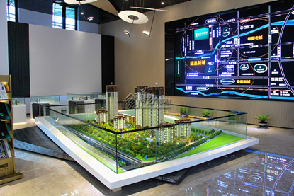 成都龙腾御锦城住宅沙盘模型