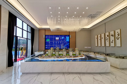 四川宜宾宏森景园住宅沙盘模型