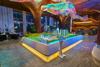 贵阳中国铁建·国际公馆住宅沙盘模型