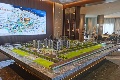 浙江慈溪东原芳满庭住宅沙盘模型