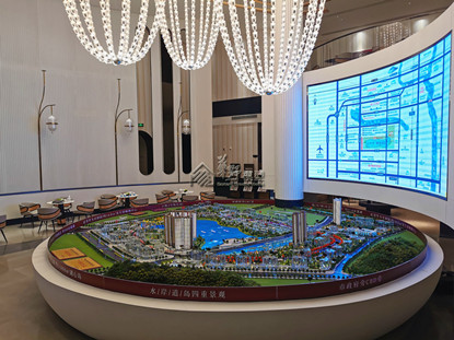 广西桂林花样年麓湖国际住宅沙盘模型