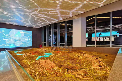 云南昆明保利春湖住宅沙盘模型