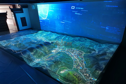 云南屏边城市规划模型