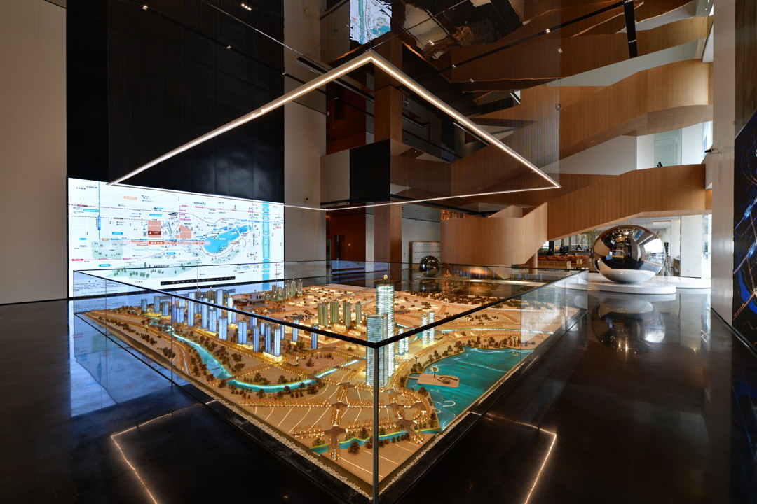 长沙中海阅溪府中海麓山境住宅沙盘模型