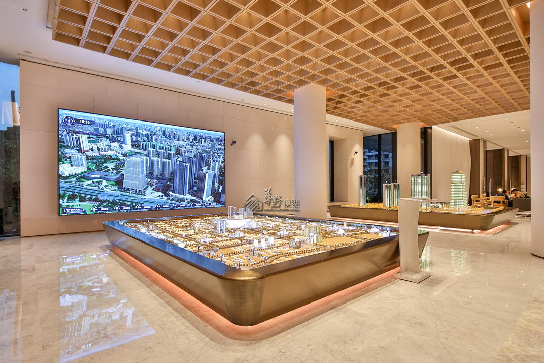成都时代中国.时代天镜住宅沙盘模型
