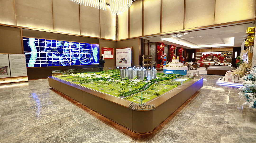 太原雅居乐·赋江山住宅沙盘模型